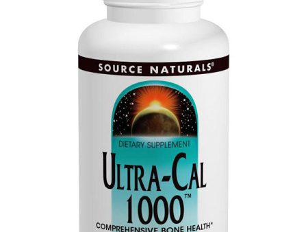 Ultra-Cal 1000, Comprehensive Bone Health, 120 Capsules, Source Naturals For Discount