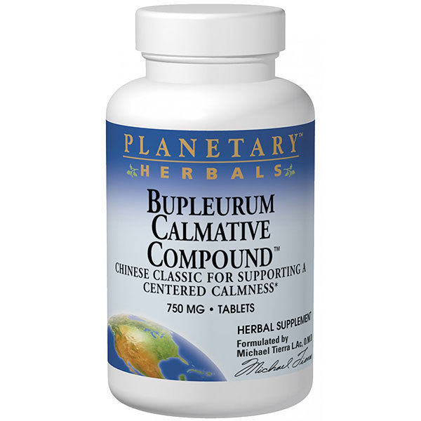 Bupleurum Calmative Compound, Chinese Herbal Calming Formula, 240 Tablets, Planetary Herbals For Discount