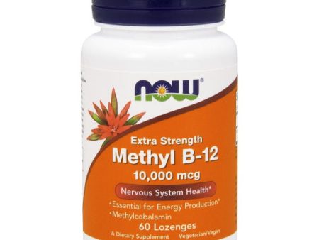 Methyl B-12 10,000 mcg, 60 Lozenges, NOW Foods Supply