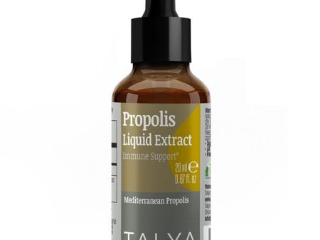 Propolis Liquid Extract, 0.67 oz, Talya Herbal Online Hot Sale