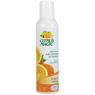 Odor Eliminating Air Freshener, Tropical Orange, 7 oz, Citrus Magic Online Hot Sale