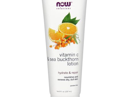 Vitamin C & Sea Buckthorn Lotion, 8 oz, NOW Foods For Cheap