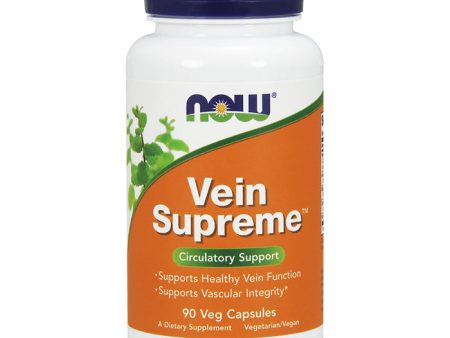 Vein Supreme 90 Vcaps, NOW Foods Discount