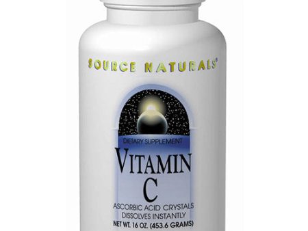 Vitamin C Ascorbic Acid Crystals 16 oz from Source Naturals For Sale