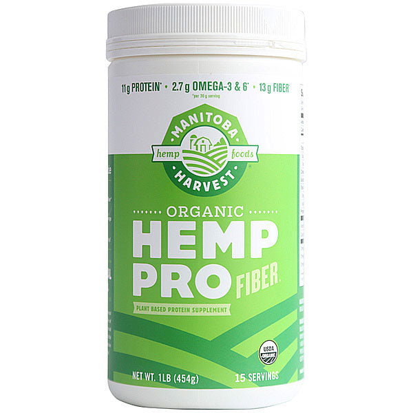 Hemp Yeah! Max Fiber Hemp Protein Powder, Organic, Unsweetened, 16 oz, Manitoba Harvest Hemp Foods Cheap