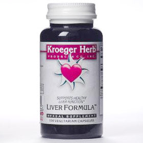 Liver Formula, 100 Vegetarian Capsules, Kroeger Herb For Cheap