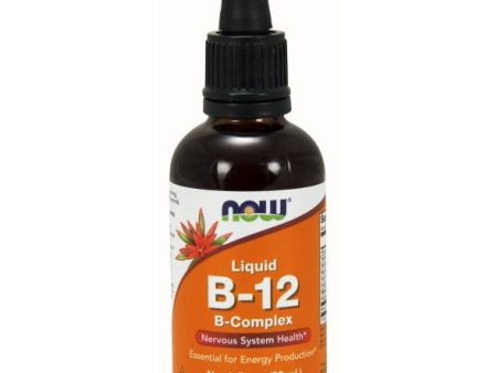 Vitamin B-12 Liquid, B12 Complex Liquid 2 oz, NOW Foods Online Hot Sale