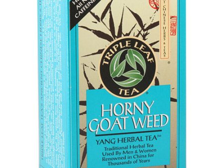 Horny Goat Weed Tea, 20 Tea Bags, Triple Leaf Tea Online