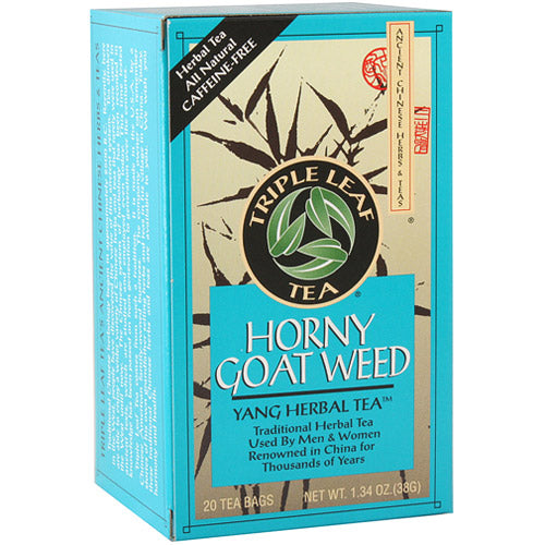 Horny Goat Weed Tea, 20 Tea Bags, Triple Leaf Tea Online