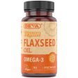 Vegan Flaxseed Oil, 90 Vegan Caps, Deva Nutrition on Sale