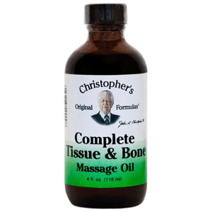 Complete Tissue & Bone Massage Oil, 4 oz, Christopher s Original Formulas Sale