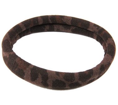 Snake Print Hair Elastic Medium - Jessenia - Brown, 2 ct Per Card, DiPrima Beauty For Discount