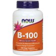 Vitamin B-100, Vitamin B Complex, 100 Vegetarian Capsules, NOW Foods Hot on Sale