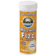 Wellness Fizz Tangerine, Fast-Acting Immune Defense, 10 Wafers, Source Naturals Online Sale