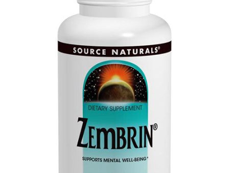 Zembrin, Mental Well-Being, 30 Tablets, Source Naturals Online Sale