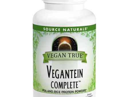 Vegan True Vegantein Complete, Pea & Rice Protein Powder, 16 oz, Source Naturals For Discount