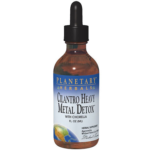 Cilantro Metal Detox Liquid with Chlorella, 2 oz, Planetary Herbals For Cheap