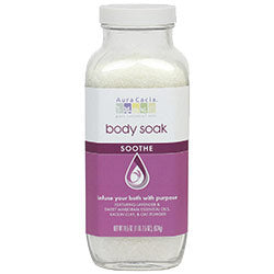 Body Soak - Soothe, Bath Salt Blend, 18.5 oz, Aura Cacia Hot on Sale