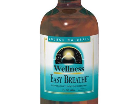 Wellness Easy Breathe Syrup, 8 oz, Source Naturals on Sale