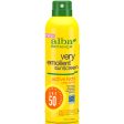 Very Emollient Clear Spray Sunscreen SPF 50 - Active Kids, 6 oz, Alba Botanica on Sale