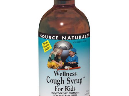 Wellness Cough Syrup for Kids, 8 oz, Source Naturals Discount