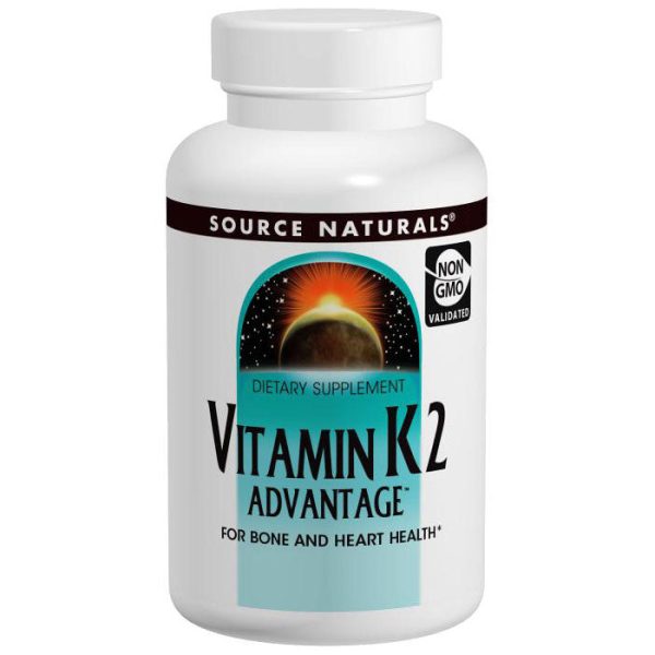 Vitamin K2 Advantage, Complete Vitamin K Complex, 30 Tablets, Source Naturals Online Hot Sale