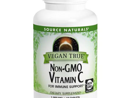 Vegan True Non-GMO Vitamin C 1000 mg, 60 Tablets, Source Naturals Cheap