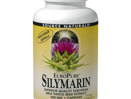 EuroPure Silymarin, 120 VegiCaps, Source Naturals For Sale