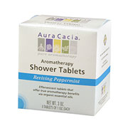 Reviving Peppermint Shower Tablets, 3 Packs, Aura Cacia For Discount