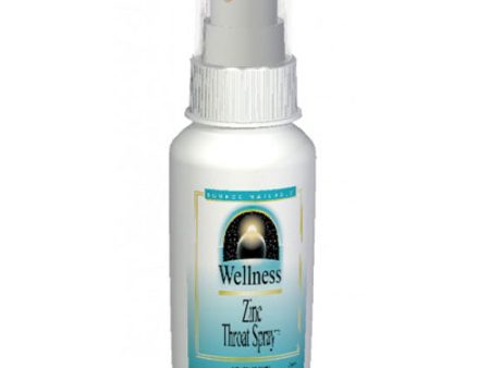 Wellness Zinc Throat Spray - Berry, 2 oz, Source Naturals on Sale