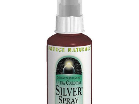 Ultra Colloidal Silver Spray 10 ppm, 1 oz, Source Naturals For Sale