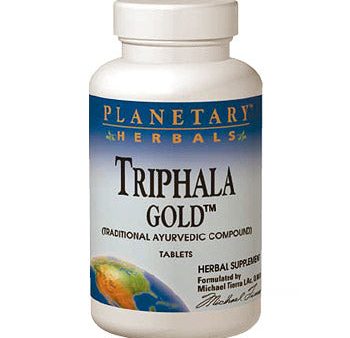 Triphala Gold 1000mg 120 tablets, Planetary Herbals Sale