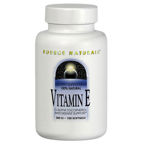 Vitamin E d-alpha Tocopherol 400 IU 250 softgels from Source Naturals Fashion