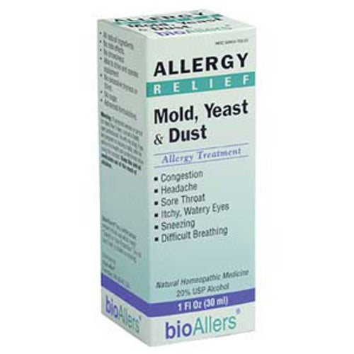 bioAllers Mold Yeast Dust Allergy Relief 1 fl oz Online Hot Sale