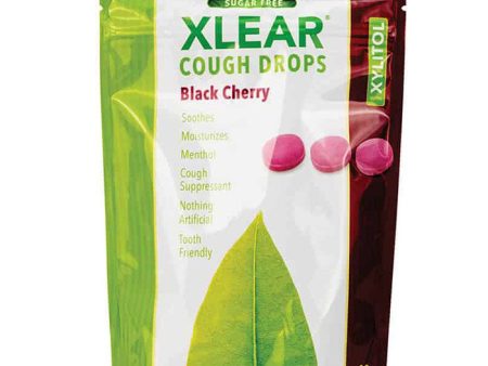 Sugar Free Cough Drops, Black Cherry, 30 Lozenges, Xlear (Xclear) Hot on Sale