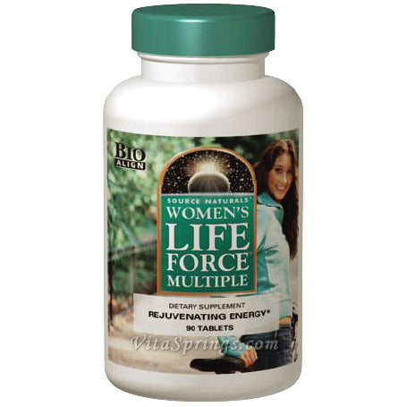 Women s Life Force Multiple No Iron 90 tabs from Source Naturals Discount