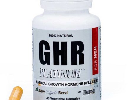 Buy 1 Get 1 FREE! GHR Platinum for Men, 40 Capsules, Nature s Technology Online Hot Sale