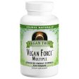 Vegan True Vegan Force Multiple with Iron, 60 Tablets, Source Naturals Cheap